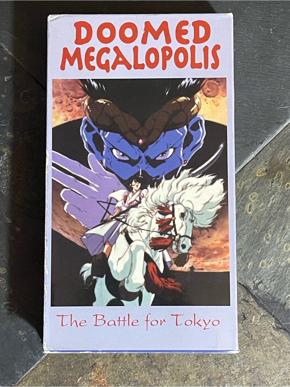 Doomed Megalopolis Vol 4 The Battle For Tokyo Anime VHS DUB 1993 Rare